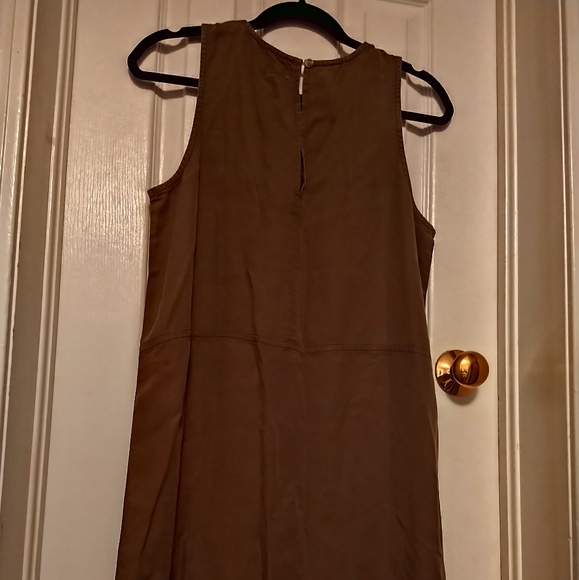 Thread & Supply Feria Dress Olive S NWOT - Picture 4 of 7